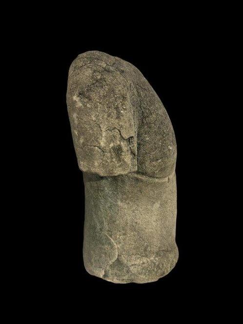Oud-Aziatisch Zandsteen Ayutthaya-Torso van Boeddha. 14e-16e, Verzamelen, Mineralen en Fossielen