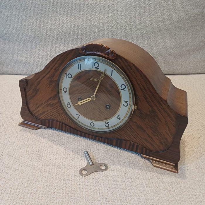 Pendule - Junghans - Art Deco - Eik, Coromandel - 1920-1930, Antiek en Kunst, Antiek | Klokken