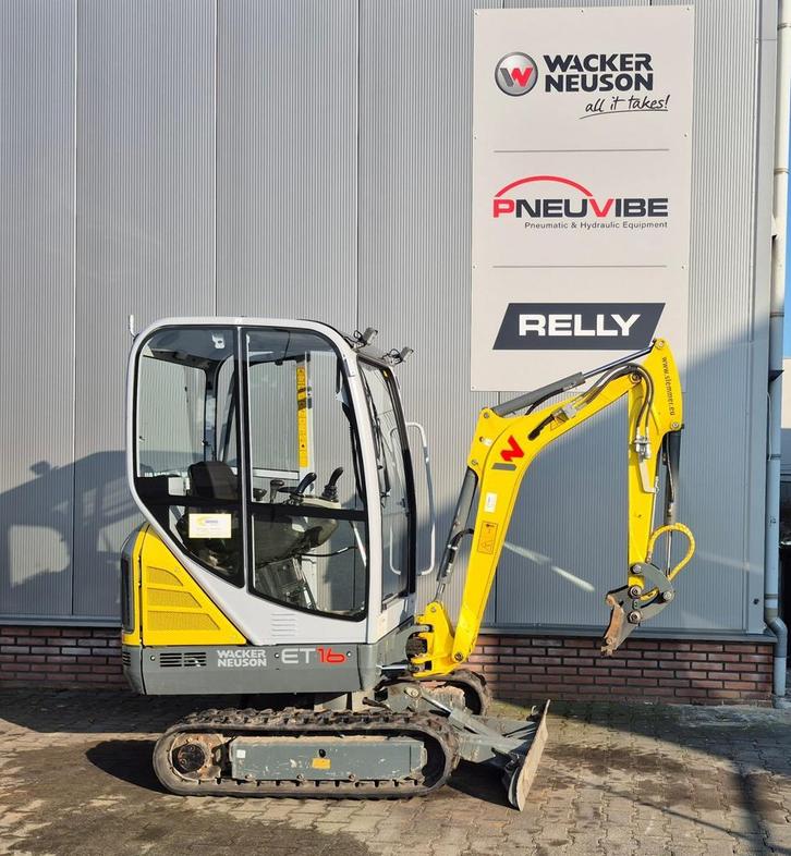 Minikraan Wacker Neuson ET16, Zakelijke goederen, Machines en Bouw | Kranen en Graafmachines, Ophalen