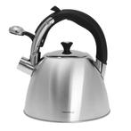 Klausberg KB-7409 fluitketel geborsteld RVS zilver 2.2 Liter, Ophalen of Verzenden, Nieuw