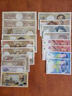 Frankrijk. - 18 Banknotes - Various Dates (Zonder, Postzegels en Munten, Bankbiljetten | Europa | Niet-Eurobiljetten