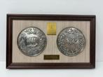 Verenigd Koninkrijk. Silver medal 1975 Waterloo Battle, Postzegels en Munten