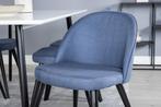 Eetkamerstoel - Meike - Blauw  - Jörn, Huis en Inrichting, Stoelen, Verzenden, Nieuw