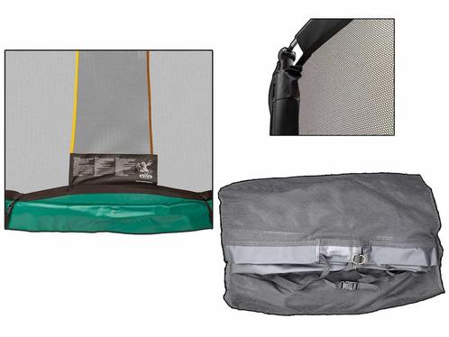 Trampoline los veiligheidsnet fiber rechthoek 244x366 cm met, Kinderen en Baby's, Speelgoed | Buiten | Trampolines, Nieuw, Ophalen of Verzenden