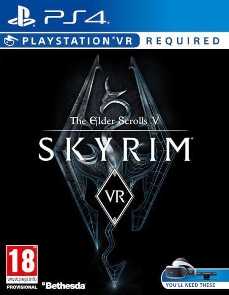 The Elder Scrolls V Skyrim VR-Standaard (Playstation 4), Spelcomputers en Games, Games | Sony PlayStation 4, Zo goed als nieuw