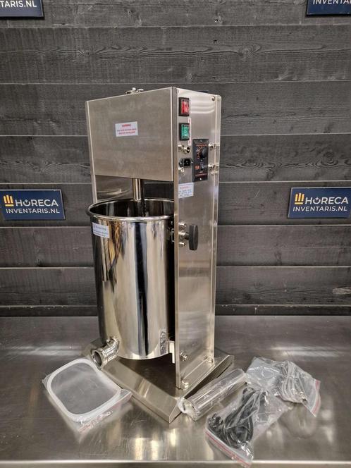 Worstenvuller automatisch | 4 vulbussen | 20 liter | 230V, Zakelijke goederen, Horeca | Keukenapparatuur, Nieuw zonder verpakking