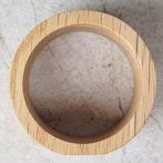 HOCHO Eikenhouten Servetring ø50 mm – Elegante Tafeldecor, Huis en Inrichting, Ophalen of Verzenden, Nieuw