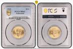 Gouden Wilhelmina 10 gulden 1933 MS63 gecertificeerd PCGS, Postzegels en Munten, Munten | Nederland, Verzenden, Goud, Koningin Wilhelmina