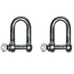 Benson D-sluiting - Ø 10 mm - Robuust - Set van 2 - Werkl.., Watersport en Boten, Ophalen of Verzenden, Nieuw