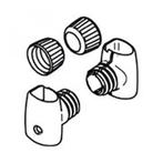 Thule G2 Elite Oval T-stuk links en rechts 1500602631, Ophalen of Verzenden, Nieuw