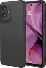 Silicone Case - Motorola Moto G55 - Zwart (Hoesjes), Verzenden, Nieuw
