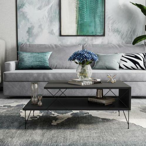 Asir 854KLN2825 Koffietafel Antraciet van €89 voor €39, Huis en Inrichting, Tafels | Salontafels, Nieuw, Ophalen of Verzenden