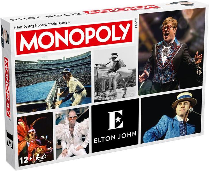 Monopoly Elton John | Winning Moves - Gezelschapsspellen, Hobby en Vrije tijd, Gezelschapsspellen | Bordspellen, Nieuw, Verzenden