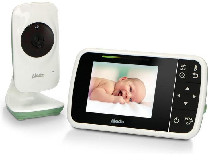 Alecto DVM135 - Babyfoon met camera - Temperatuurweergave -, Huis en Inrichting, Woonaccessoires | Overige, Zo goed als nieuw