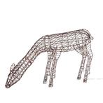 Vloerlamp bruin rotan rendier incl. LED IP44 - Flossie, Verzenden, Nieuw