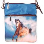 Schoudertasje paard NIEUW, Sieraden, Tassen en Uiterlijk, Tassen | Schoudertassen, Ophalen of Verzenden, Nieuw, Bruin