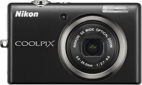 Nikon Coolpix S570 Digitale Compact Camera - Zwart, Audio, Tv en Foto, Fotocamera's Digitaal, Zo goed als nieuw, Verzenden