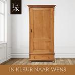 Landelijke klassieke kast, tweedeurs, legkast, linnenkast,XL, Antiek en Kunst