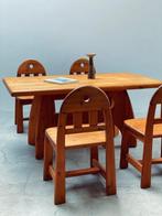 WASA - Eettafel - Vurenhout - Eettafel & 4 stoelen, Antiek en Kunst
