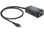 DeLOCK USB-C naar RJ45 Gigabit Ethernet LAN, Nieuw, Ophalen of Verzenden