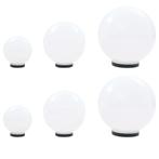 vidaXL 6-delige LED-bollampenset rond 20/30/40 cm PMMA, Verzenden, Nieuw