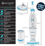 KESSER® Zwembadzuiger met accu, elektrische zwembadstofzuige, Verzenden, Nieuw