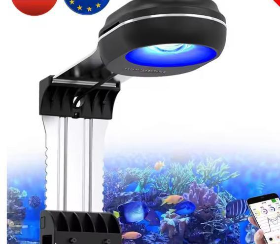 WiFi LED Aquarium Lamp – 100W Rifverlichting, Dieren en Toebehoren, Vissen | Aquaria en Toebehoren, Nieuw, Verzenden