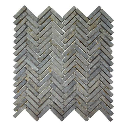 Mozaiek Parquet 1x4.8 30x30 cm Marmer Light Grey Visgraat, Doe-het-zelf en Verbouw, Tegels, Overige typen, Nieuw, Overige materialen