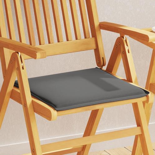 vidaXL Tuinzitkussens 2 st vierkant 45x45x2 cm, Huis en Inrichting, Woonaccessoires | Kussens, Nieuw, Verzenden