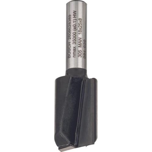 Bosch - Vingerfrezen 8 mm, D1 18 mm, L 25 mm, G 56 mm, Doe-het-zelf en Verbouw, Gereedschap | Overige machines, Zo goed als nieuw