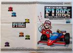Nintendo Mario F1 Race 1987 original advertisement poster