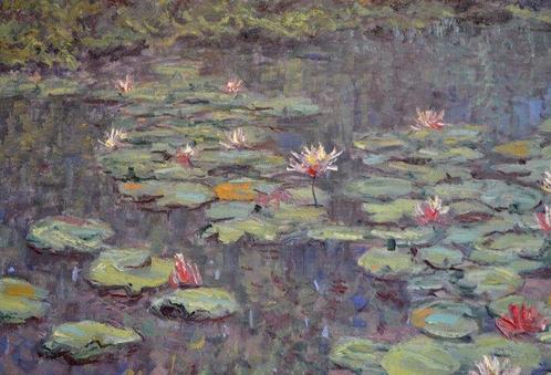 Chris van Dijk (1952) - Impressionist  Mon petit Étang, Antiek en Kunst, Kunst | Schilderijen | Klassiek