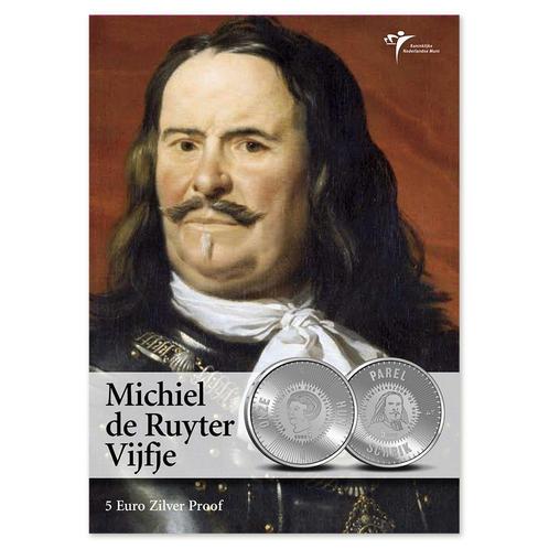 5 Euro 2007 Michiel de Ruyter Proof, Postzegels en Munten, Munten | Nederland, Verzenden