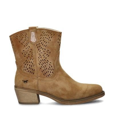 Mustang rits- & gesloten boots voor dames in het Cognac, Kleding | Dames, Schoenen, Lage of Enkellaarzen, Overige kleuren, Nieuw
