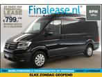 Volkswagen Crafter 30 2.0 TDI L3H3 Exclusive BPM Vrij €799pm, Auto's, Bestelauto's, Automaat, Volkswagen, Zwart, Diesel