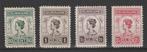 Postzegels Suriname 1913 NR.100-103 (1581), Postzegels en Munten, Postzegels | Suriname, Verzenden, Postfris