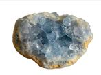 celestine Vrije vorm - Hoogte: 130 mm - Breedte: 92 mm- 1021, Verzamelen, Mineralen en Fossielen