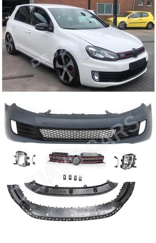 GTI / GTD Look Voorbumper bumper voor Volkswagen VW Golf 6, Auto-onderdelen, Carrosserie en Plaatwerk, Nieuw, Volkswagen, Voor