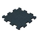 Rubber puzzeltegel met EPDM toplaag 25 mm - Zwart (RAL 9004), Tuin en Terras, Verzenden, Nieuw