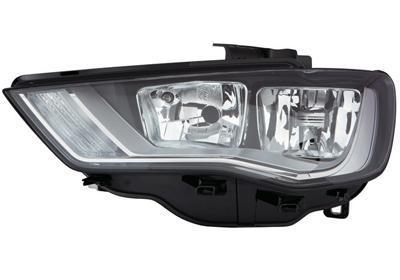 Audi A3 2012-2016 H7+H15 Koplamp Halogeen Links, Auto-onderdelen, Verlichting, Nieuw, Audi, Ophalen of Verzenden