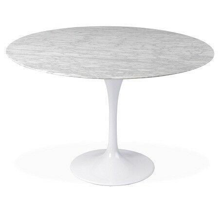 Tulp tafel onderstel voor rond blad | wit mat, Huis en Inrichting, Stoelen, Wit, Nieuw, Ophalen of Verzenden