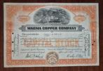 Hele wereld. Collection Mining history share certificates
