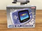 Gameboy Advance Transparent Blue [Complete], Spelcomputers en Games, Spelcomputers | Nintendo Game Boy, Ophalen of Verzenden, Zo goed als nieuw