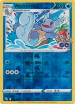 Wartortle 016/078 Reverse Holo Pokémon Go, Hobby en Vrije tijd, Verzamelkaartspellen | Pokémon, Ophalen of Verzenden, Nieuw, Losse kaart