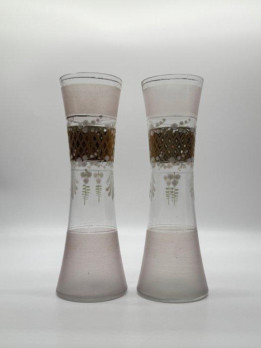 Moser & Söhne, Harrach - Vaas (2) - Glas, Antiek en Kunst, Kunst | Designobjecten