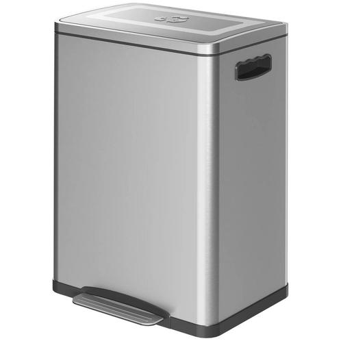 TRUUSK Vuilnisbak 40L Pedaalemmer Afvalbak Met Deksel En Voe, Huis en Inrichting, Woonaccessoires | Prullenbakken, Nieuw, Verzenden