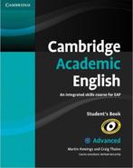 Cambridge Academic English C1 Advanced Student 9780521165211, Boeken, Zo goed als nieuw