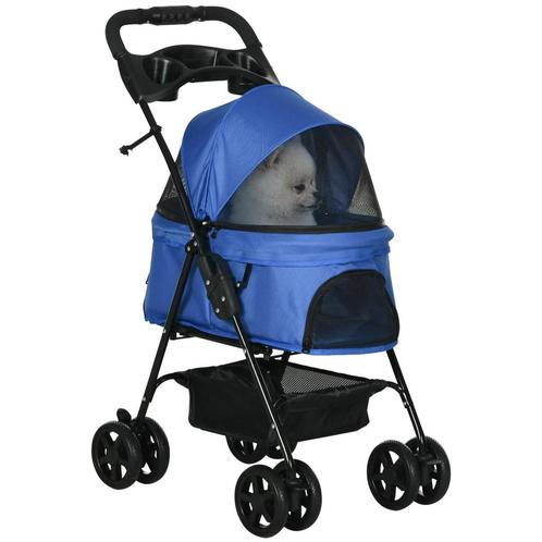 TRUUSK Hondenwagen Hondenbuggy Met Opvouwfunctie Pet Strolle, Dieren en Toebehoren, Honden-accessoires, Nieuw, Verzenden