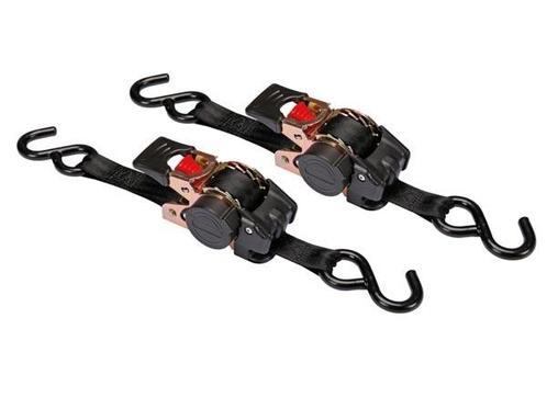 Spanband Automatisch 3 meter Zwart - Set van 2, Auto diversen, Autogereedschap, Nieuw, Ophalen of Verzenden