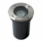 Grondspot LED Ø11 Rond RVS Tuinverlichting Grondspots, Tuin en Terras, Buitenverlichting, Verzenden, Nieuw